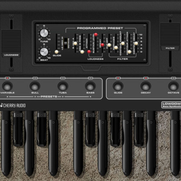 Cherry Audio Lowdown Bass Synthesizer Cherry Audio Lowdown Bass Synthesizer
