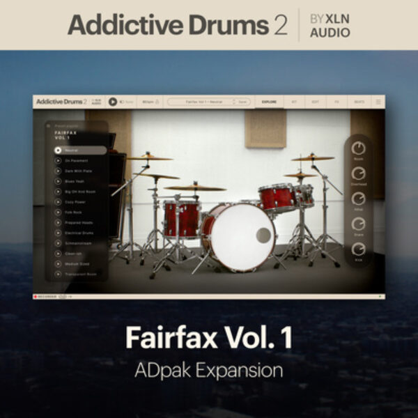 XLN Audio AD 2 Fairfax Vol. 1 XLN Audio AD 2 Fairfax Vol. 1