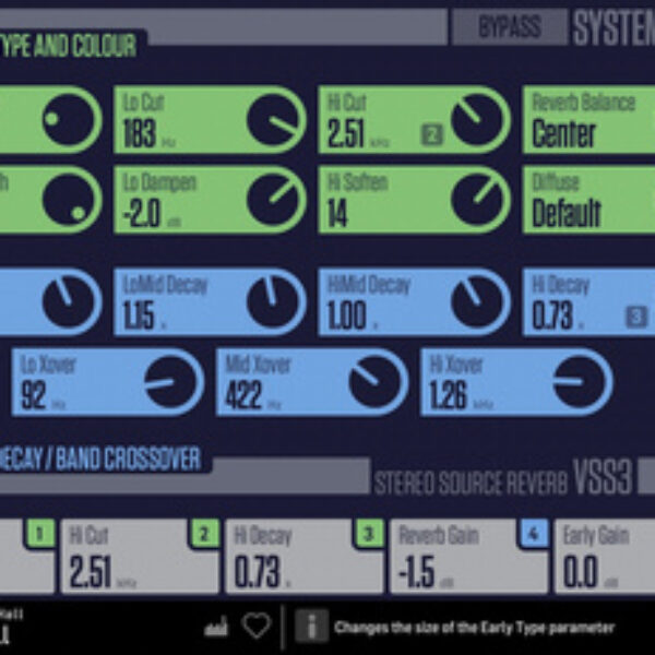 tc electronic VSS3 Space Simulation Reverb tc electronic VSS3 Space Simulation Reverb