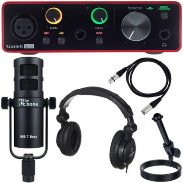the t.bone MB 7 Beta Podcast Bundle the t.bone MB 7 Beta Podcast Bundle